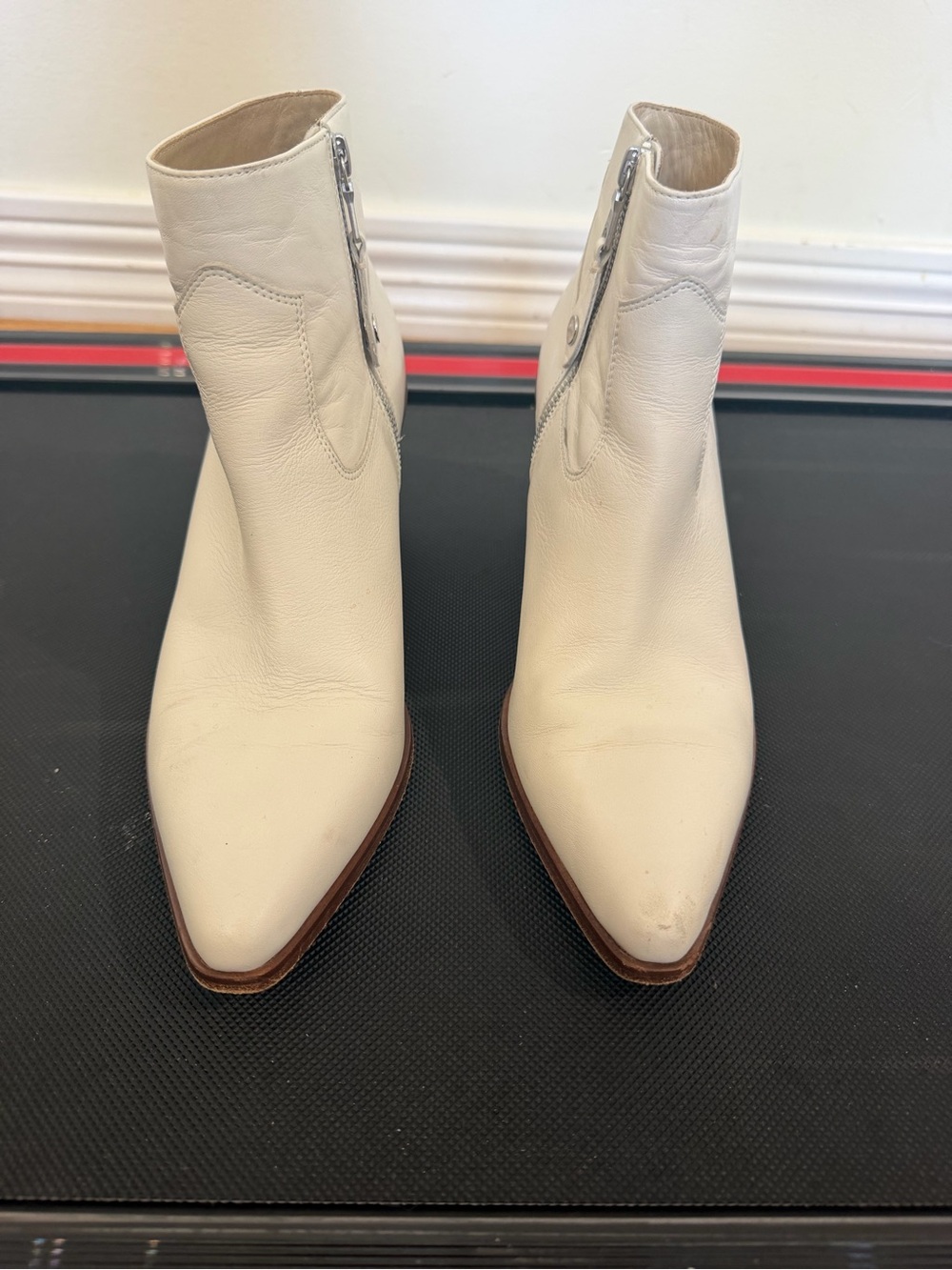 🤍 Rag & Bone Razor Leather Ankle Booties Size EU 39.5 🤍 - Picture 4 of 13